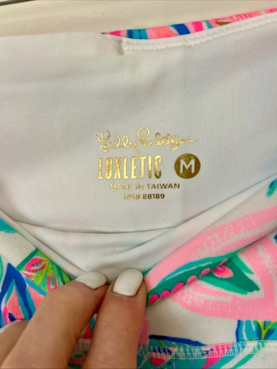 Lilly Pulitzer Weekender High Rise 24” Legging Toucan Do It Better Sz M Colorful - Picture 4 of 9